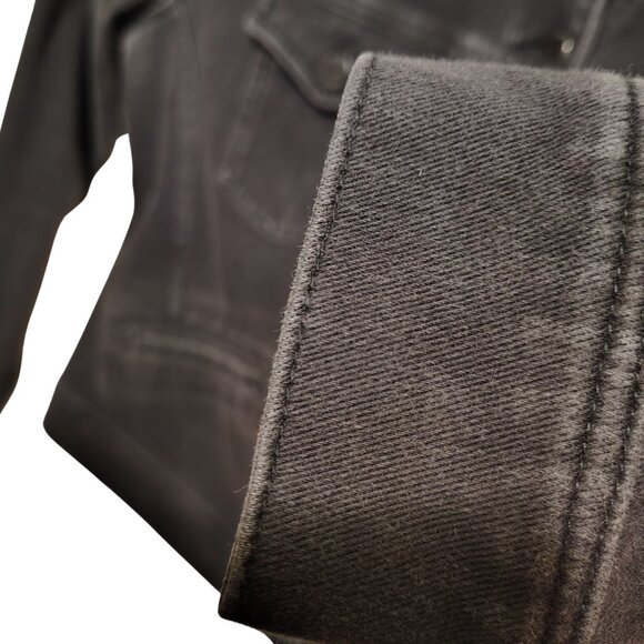 Liverpool Los Angeles Classic Powerflex Jean Jacket – Large - Black Rinse - Picture 4 of 8